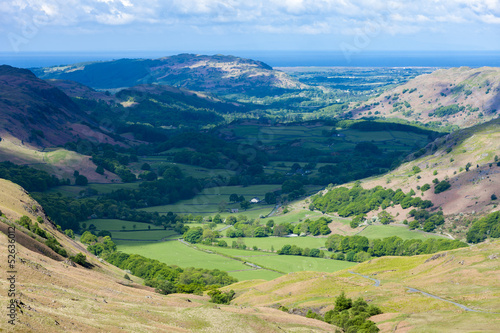 Hardknott Pass, Cumbria, England