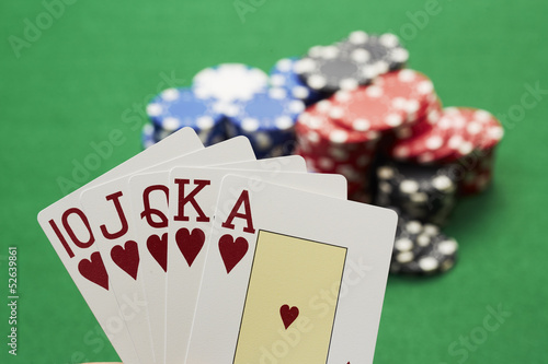 Casino, Poker, Royal Flush