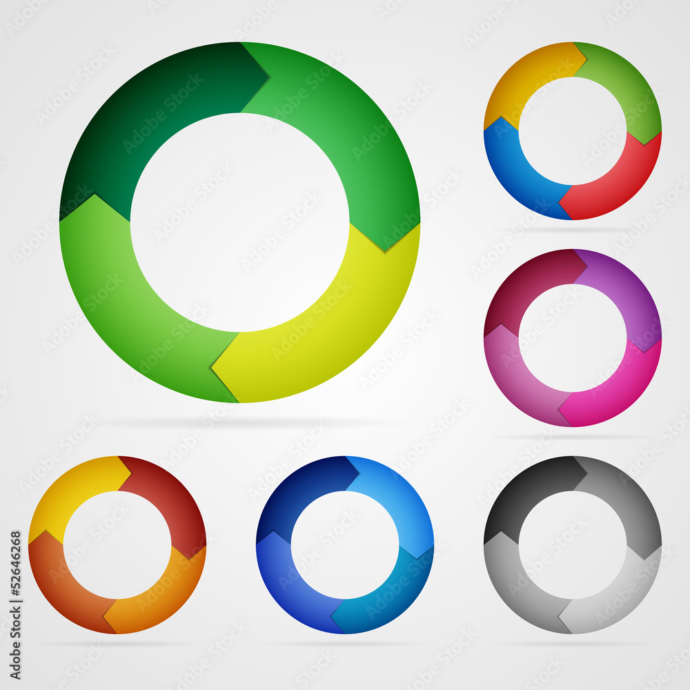 Vector circle set Vector circle set