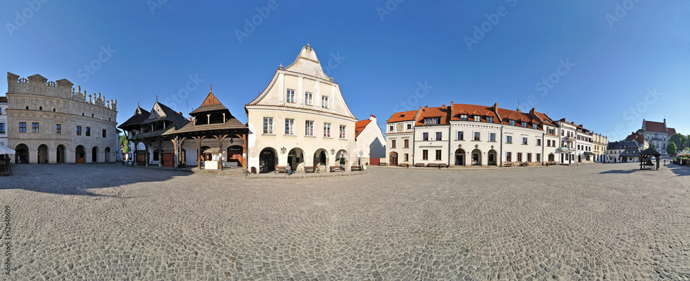 Fototapeta premium Kazimierz Dolny -Stitched Panorama