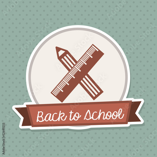 back to school frame
