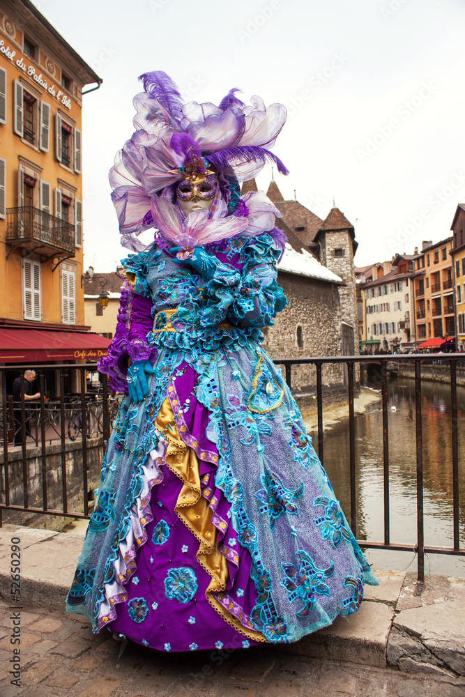 Masque vénitien à Annecy Masque vénitien à Annecy