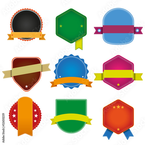 Sechs Verkaufsschilder