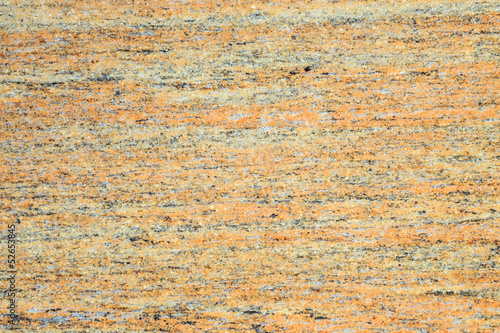 Polished orange grain granite as background