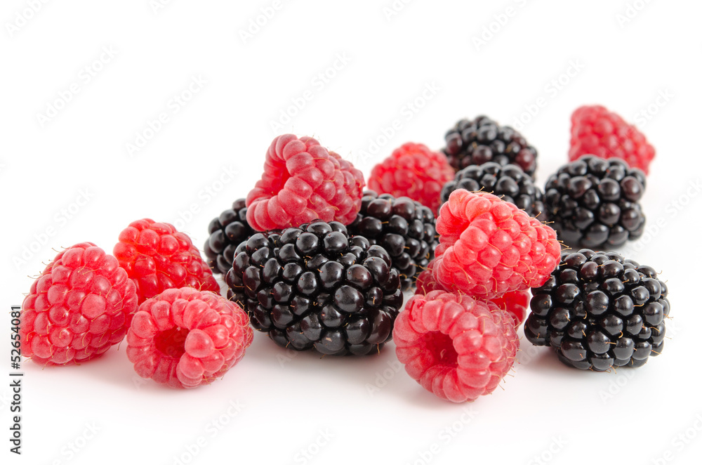 Himbeeren und Brombeeren Himbeeren und Brombeeren