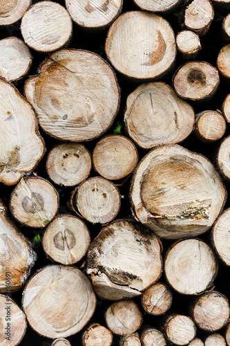 Holzstapel   Wooden Background