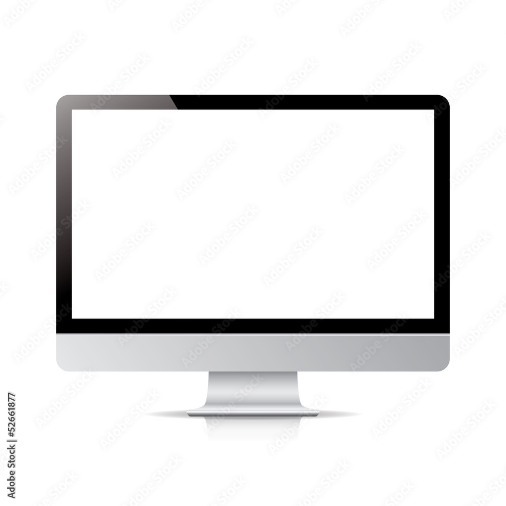 computer display white background computer display white background