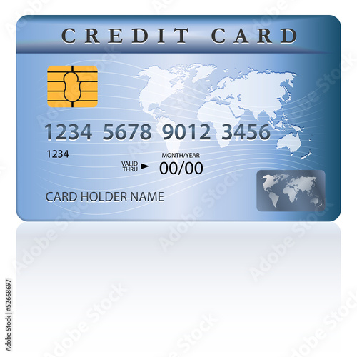 Credit or debit card design