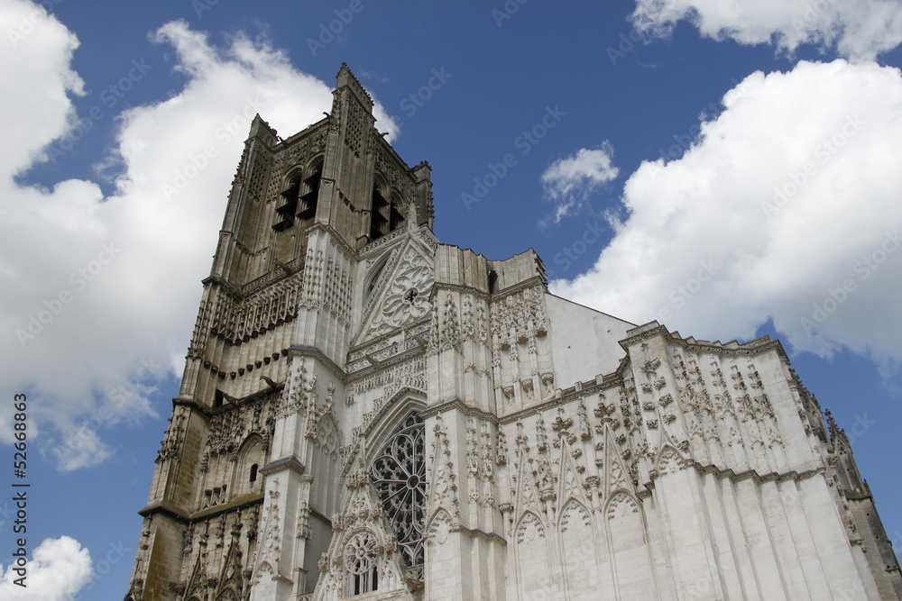 Cathédrale Saint Etienne à Auxerre, Bourgogne