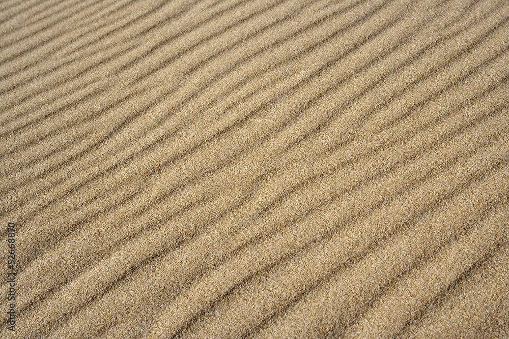 Waves of sand