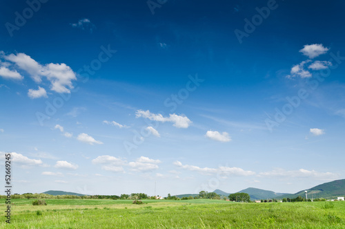 green field background © klagyivik