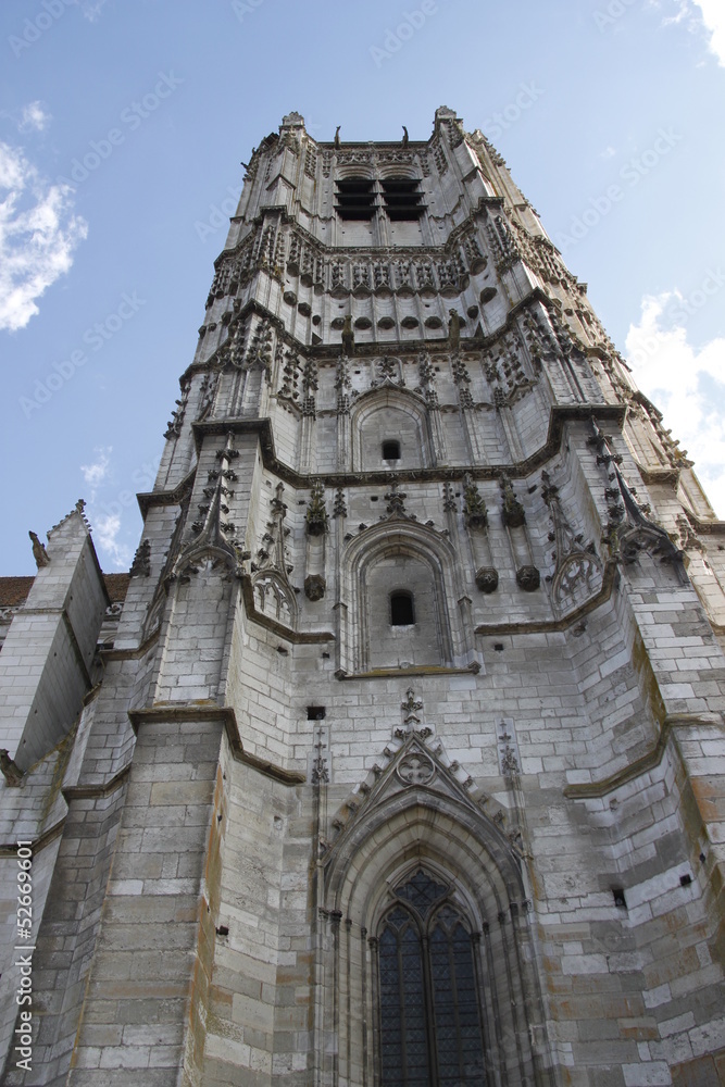 Cathédrale Saint Etienne à Auxerre, Bourgogne