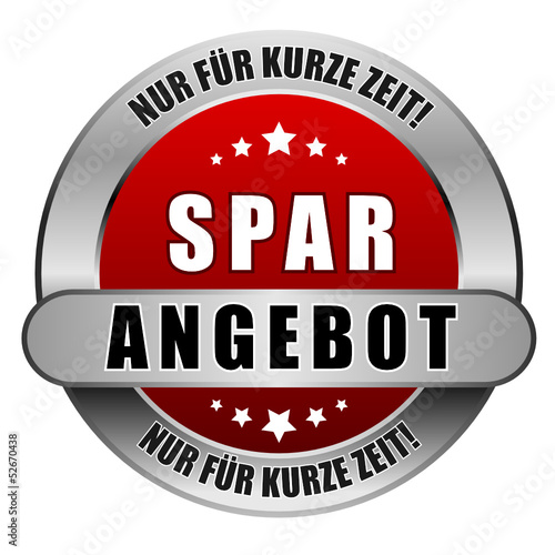 5 Star Button rot SPARANGEBOT NFKZ NFKZ