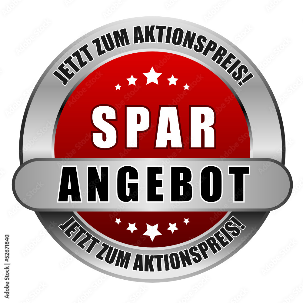 5 Star Button rot SPARANGEBOT JZA JZA 5 Star Button rot SPARANGEBOT JZA JZA