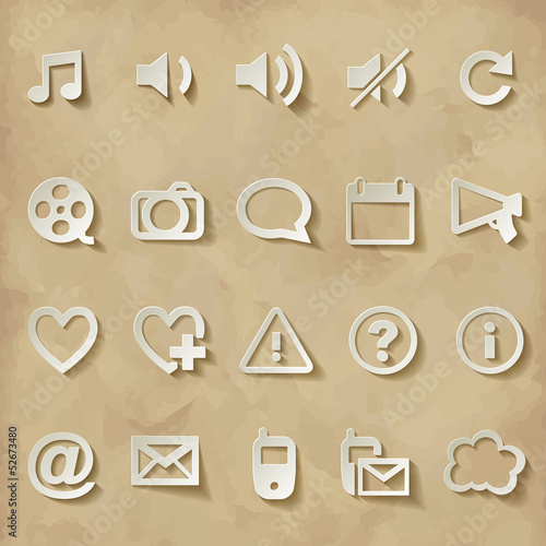 Iconset 3 Vintage