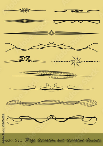 Trennlinie / Page Dividers
