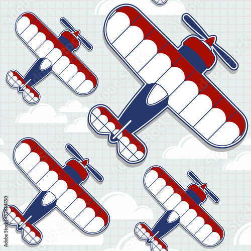 childs decoration biplane