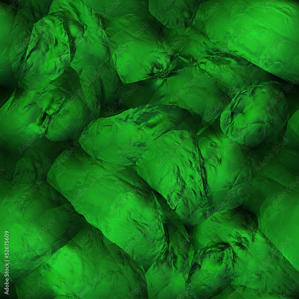 Obraz premium Rough emerald crystal. Seamless texture.