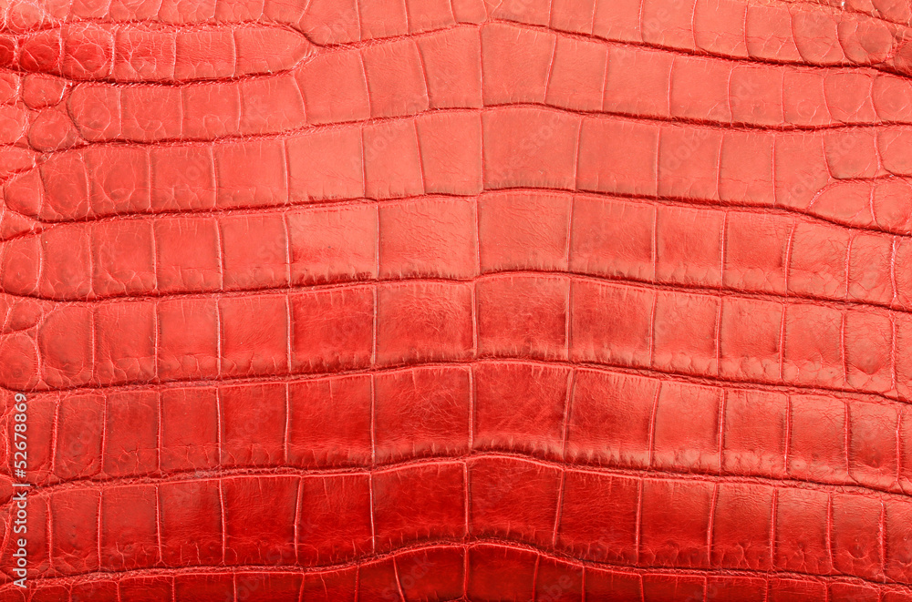Fototapeta premium Red leather texture