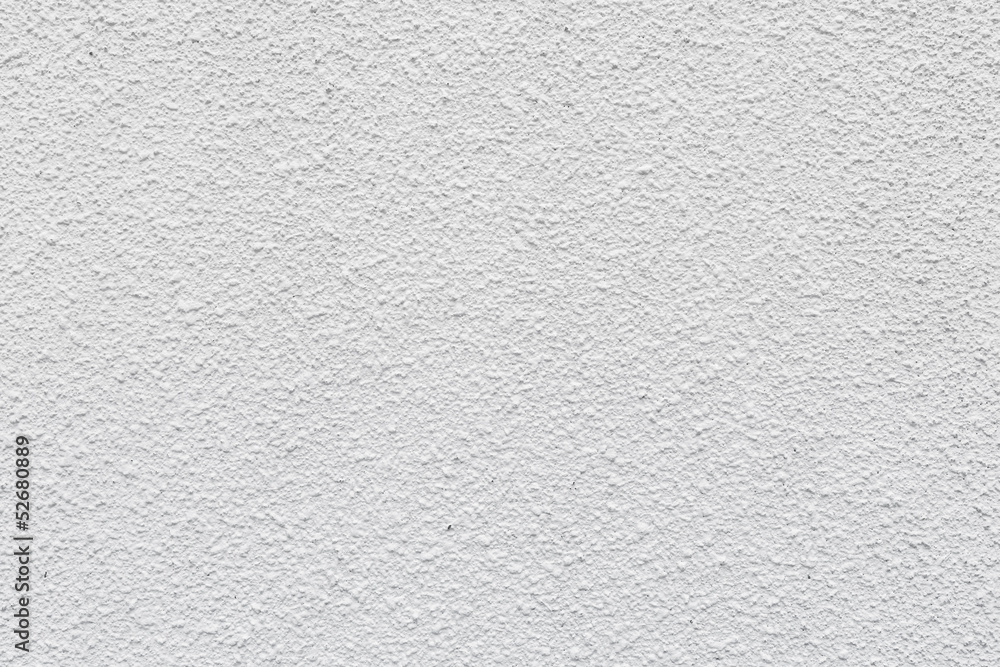 Obraz premium Close-up clean exterior painting white color rough surfaces concrete background texture, empty wall backdrop decoration house with space.Building new home interior construction architecture poster.