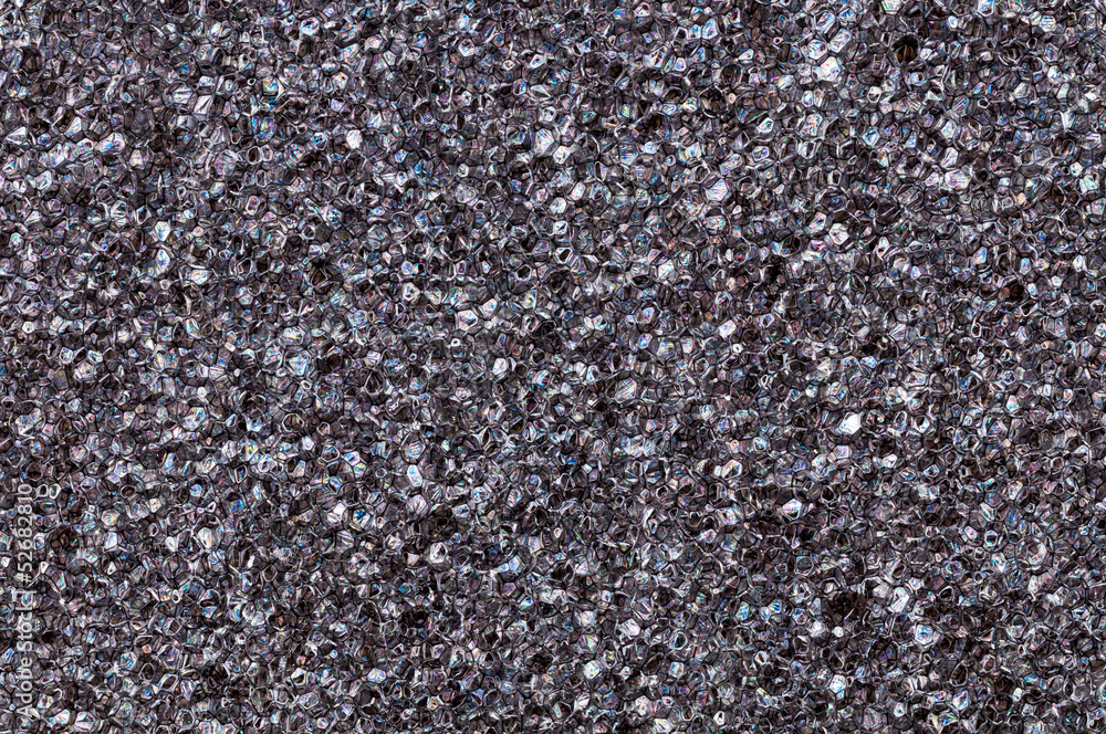 The texture of foam rubber The texture of foam rubber
