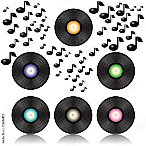 vinyl records