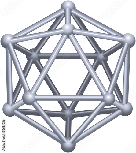 Icosahedron 3D ( Ikosaeder 3D )