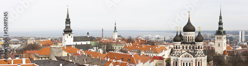 Panorama of Talinn Old Town