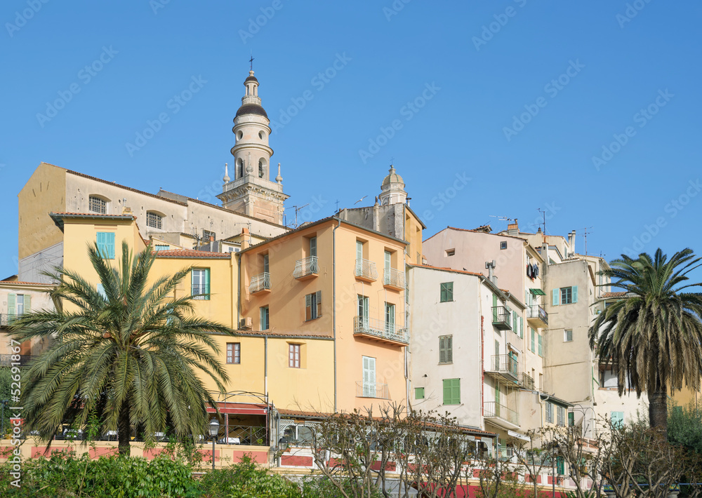 Altstadt von Menton an der Cote d`Azur
