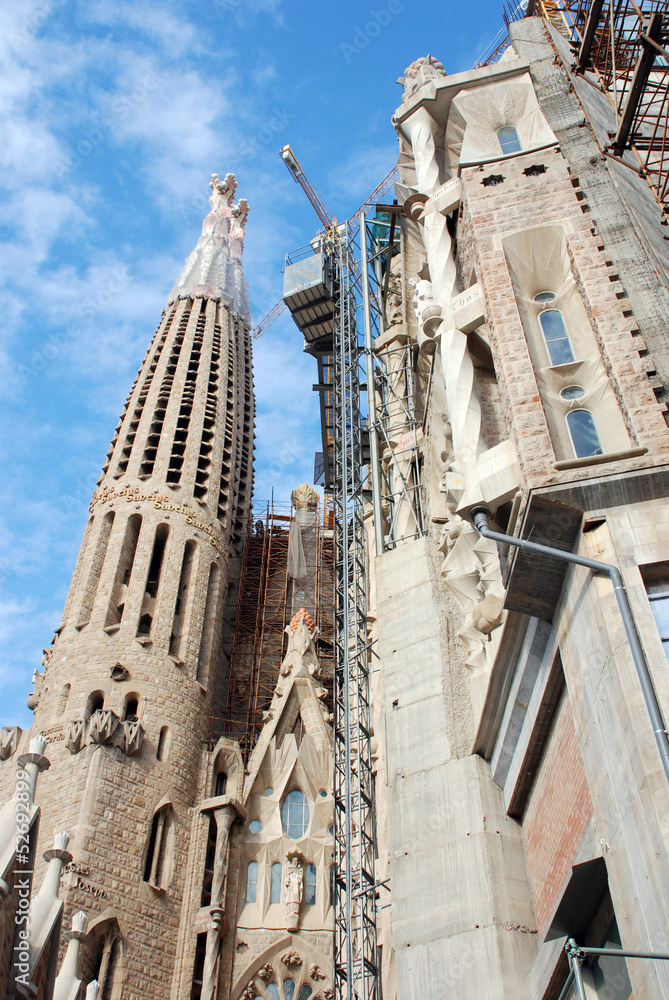 The Sagrada Familia in Barcelona