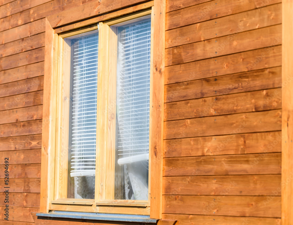 Fototapeta premium wooden window