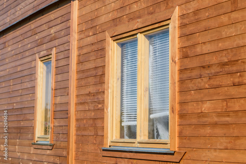 wooden window