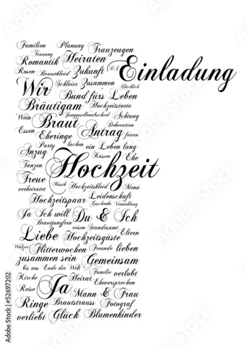 Einladung Hochzeit