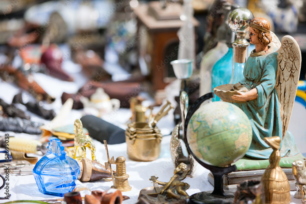 Obraz premium Flea market