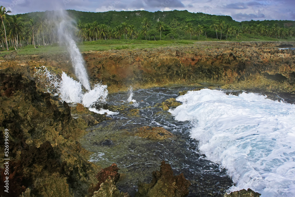 Devil's Mouth, Samana peninsula, Dominican Republic Devil's Mouth, Samana peninsula, Dominican Republic