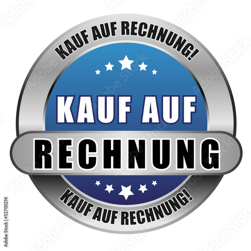 5 Star Button blau KAUF AUF RECHNUNG KAR KAR