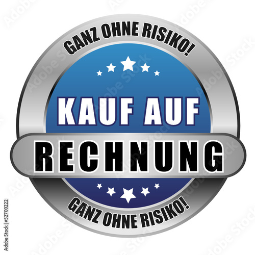 5 Star Button blau KAUF AUF RECHNUNG GOR GOR