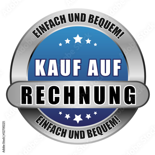 5 Star Button blau KAUF AUF RECHNUNG EUB EUB