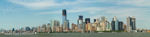 Manhattan Skyline, Shot from the boat