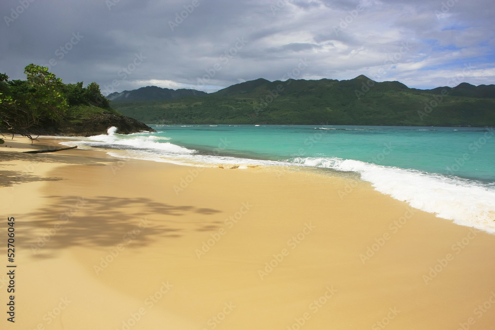 Rincon beach, Samana peninsula