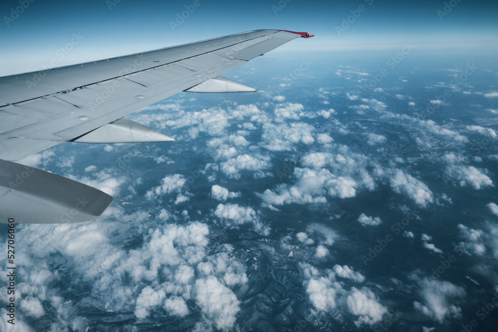 Wing of an airplane Wing of an airplane