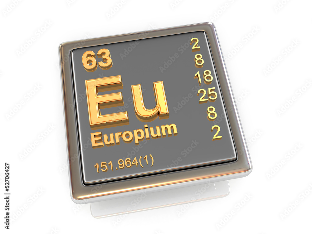 Europium. Chemical element. Europium. Chemical element.