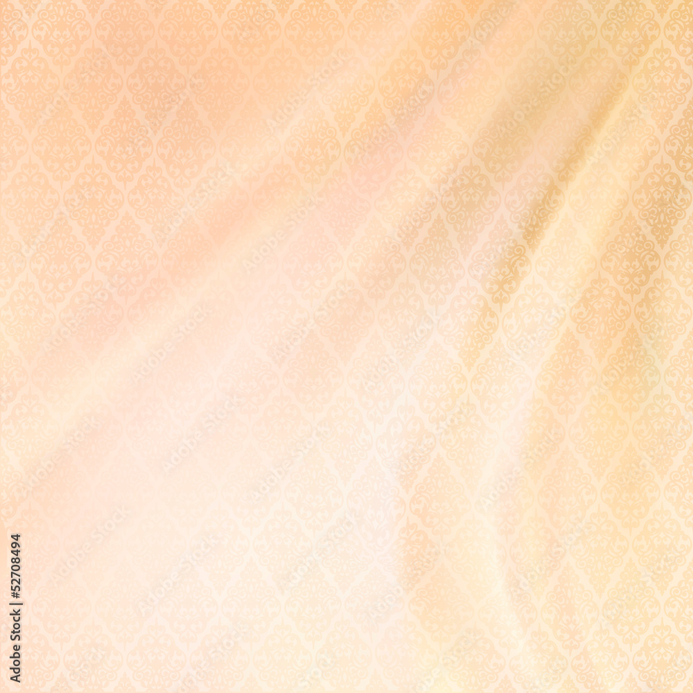 Fototapeta premium Abstract Vector Wedding Fabric Silk Background