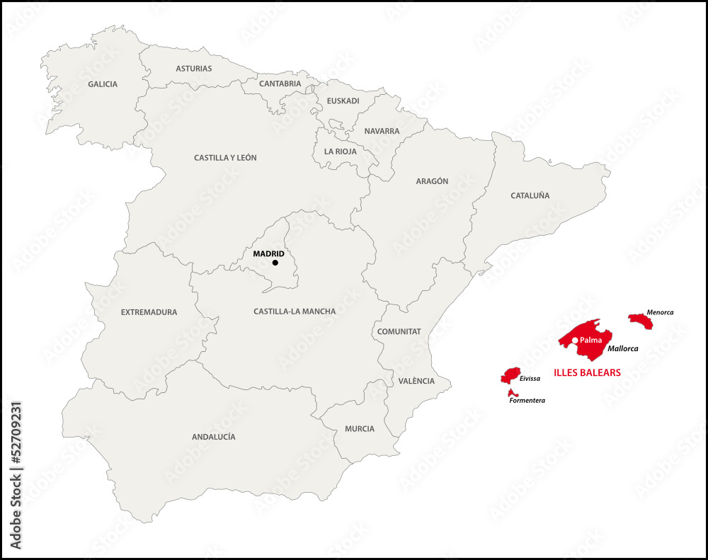 Autonome Region Balearische Inseln, Spanien