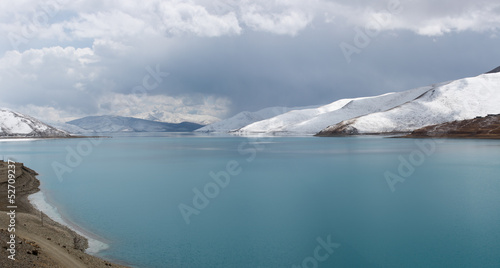 Yamdrok lake in Tibet