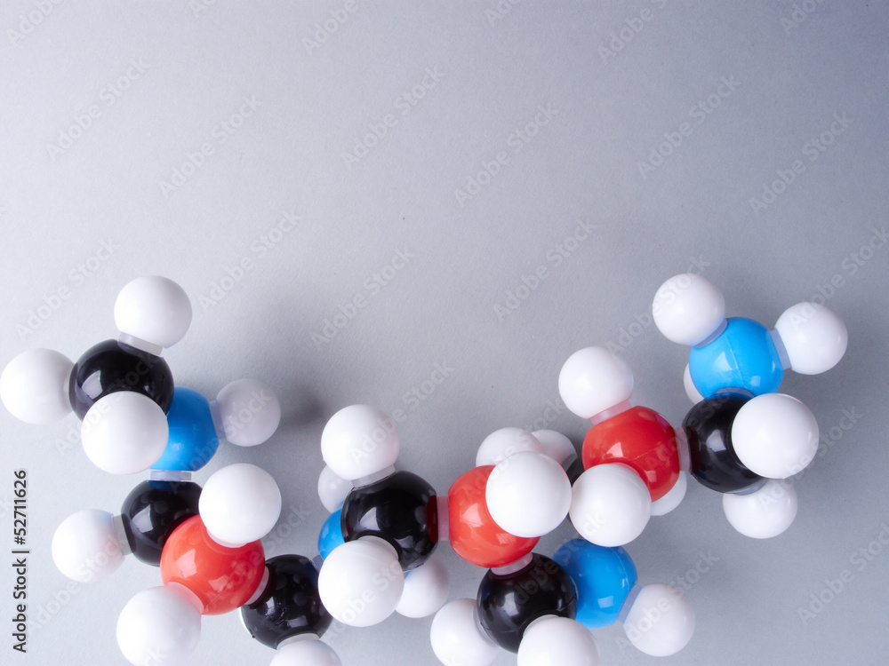 molecular model molecular model