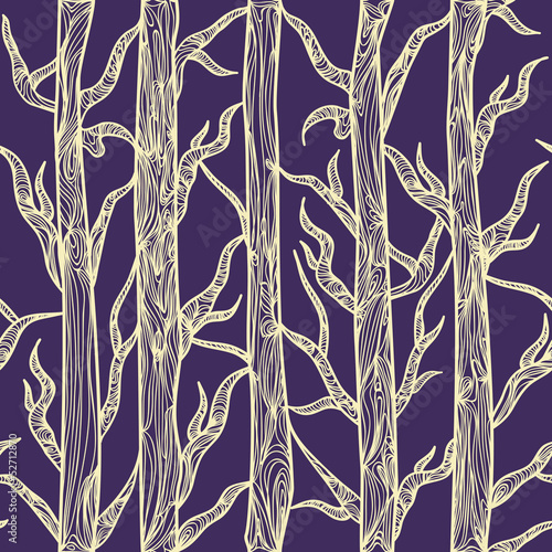 Texture with tress