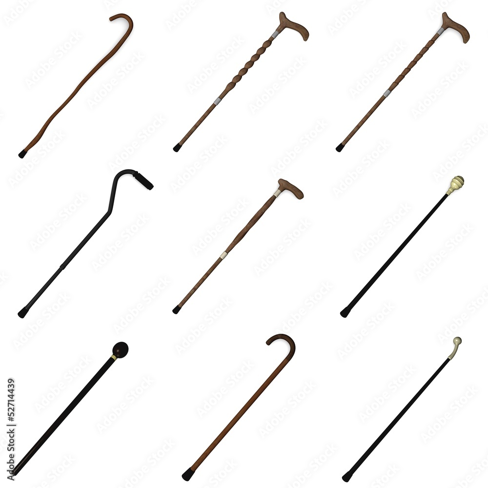 collection of 3d renders - canes collection of 3d renders - canes