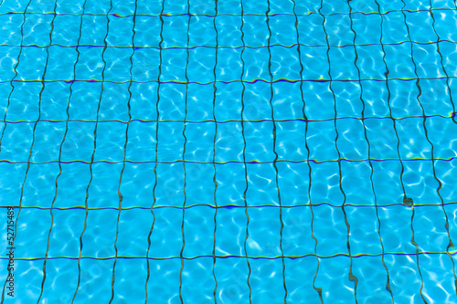 close up swimming pool water and wave
