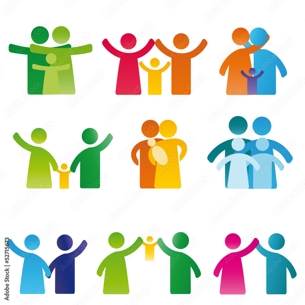 Family pictograms Family pictograms